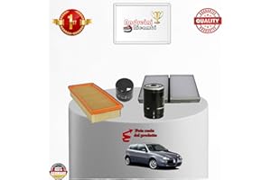 HOFFMAN AUTOMOTIVE KIT TAGLIANDO 4 FILTRI 147 1.9 JTD 85KW 115CV DAL 2005 ->