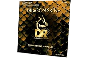 DR Strings Dragon Skin+ Series Electric Guitar Strings - Light Medium 9-46
