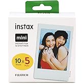 Instax Fujifilm Mini Instant Film, White 50er Pack 70100138444