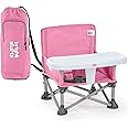 Bright Starts Pop ‘N Sit Portable Booster Seat - Pink