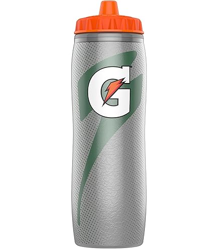 Gatorade 32 Oz Squeeze Water Sports Bottle - Value Pack of 6 - New