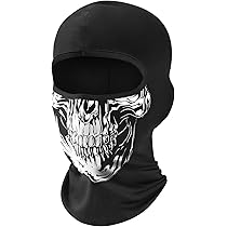 3 Passamontagna Unisex | Balaclava Nero+Bianco+Grigio | Morbido E Traspirante Per Sport - Foto 3