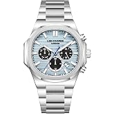 Erkek Kol Saati, Multifonksiyon, Quartz, Mavi Kadran, G&uuml;m&uuml;ş Kasa, G&uuml;m&uuml;ş Kayış, 41mm, 5ATM, LC08272.300