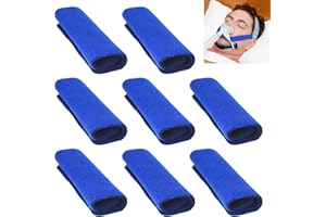 ZBHDEYG 8 Almohadillas Para Máscara De Ventilación, Protector De Correa Para Máscara De Oxígeno, Almohadilla Suave Para Cinturón De Máscara De Ventilación, Almohadilla Para Máscara Que Cubre La Correa