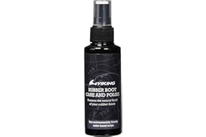 Viking Spray per la Cura degli Stivali di Gomma, Confezione Singola, Crema per Scarpe e Prodotti Unisex-Adulto