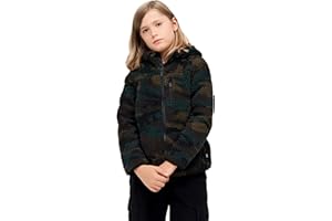 Brandit Kids Teddyfleece Jacket Hooded Veste Polaire Teddy Mixte