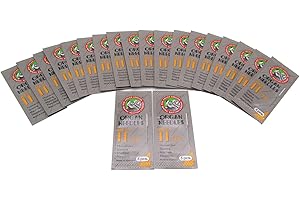 ‎CKPSMS Organ nadel in durchsichtiger CKPSMS-Plastikbox - Organ-HAX1-Nähnadeln -HAX1 ORGAN Nähnadeln Kompatibel mit/Ersatz für Singer Marke,Pfaff Marke,Brother Marke(Organ-HAX1 11/75 100PCS)