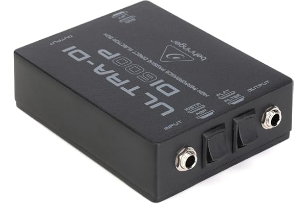 Behringer Ultra-DI / DI600P Boîtier d'injection passif (Import Royaume Uni)