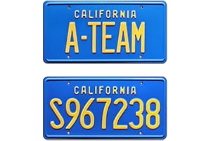 ‎CELEBRITY MACHINES Celebrity Machines Das A-Team | A-Team + s967238 | Metallkennzeichen