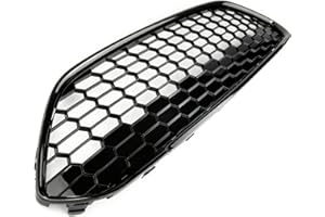 UNDERGROUND PARTS LIMITED Underground Parts Zetec S Honeycomb Front Bumper Upper Main Grille All Black For Ford Fiesta mk7