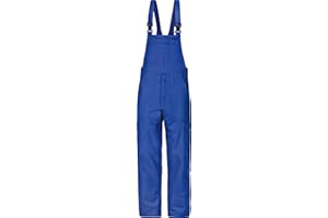 Wellwork Cargo-Arbeitslatzhose Latzhose Basic Baumwolle 250g/m² kornblau