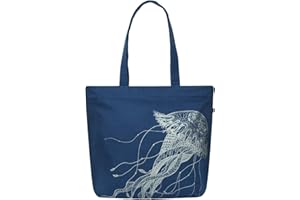 Eco Right Grand sac fourre-tout à fermeture éclair, sac a main femmes, sac cabas tissu femme, Sac Shopping, sac femme plage, Sac fourre-tout en toile