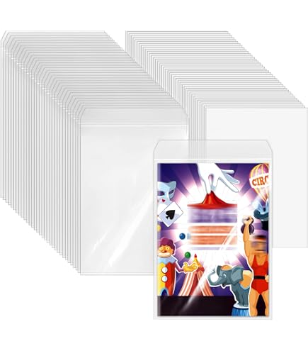 BCW Silver Age Comic Bag & Board Pack - Acid-Free Resealable Polypropylene Bags With Archival Backing Boards For Comic Protection - View #7