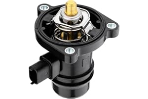 GEARLEADER Thermostat and Seal Housing Thermostat Housing Plug 55593033 55579011 Fits For Vauxhall Adam/Corsa D/E 1.2 1.4 Astra J