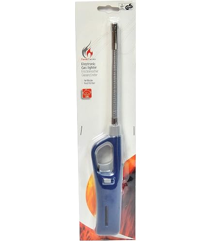Lot De 3 Allume-Gaz Longs 28cm - Embout Métal Flexible, Rechargeables Pour Cuisinière, Barbecue, Bougies