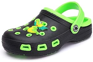 Vorgelen Zoccoli e Sabot Unisex Bambini Pantofole Scarpe estive da Spiaggia Sandali Antiscivolo Scarpe da Giardino per Ragazzi Ragazze 23-34 EU