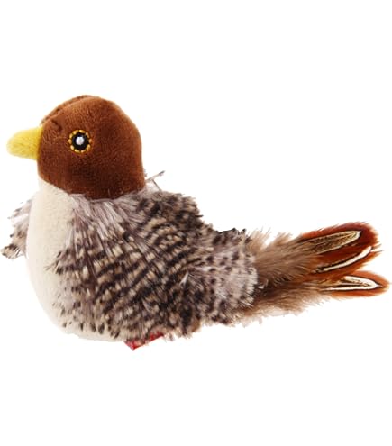 Interactief Kattenspeelgoed - Flapperende Vogel met Catnip