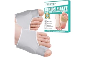 DIVIDERMY Calcetines Hallux Valgus, Corrector Juanetes Mujer y Hombre, Corrector de juanetes Con Gel Protector, Almohadilla para el Dedo Gordo, Relaja y Estira el Dedo Gordo, Elástico y Suave (37-43 M, Gris)