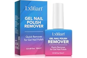 CFHQXSZ Remover Semipermanente Unghie, Solvente per Smalto Semipermanente, Gel Nail Polish Remover,Rimuove Facilmente e Rapidamente lo Smalto in 3-5 Minuti, Non fa Male alle Unghie