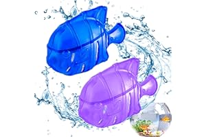 WACURRENTHYD Aquarium Water Clarifier | Clear Cloudy Fish Tank Water Treatment, Safe for Freshwater & Saltwater Fish and Plants - 2 Pack