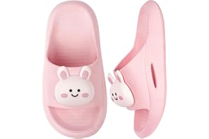 Alaoo Ciabatte da Spiaggia Bambini, Ciabatte da Spiaggia e Piscina, Ciabatte da spiaggia Bunny, Sandali da interno ed esterno, Antiscivolo e leggero,Adatto a ragazzi e ragazze