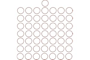 QUARKZMAN 50 Stück O Ring Dichtungsringe 36mm x 40mm x 2mm Gummischeiben Dichtung Seals Gummiringe VMQ Unterlegscheiben für Auto Wasserhahn Hochdruckreiniger Luft Gas Rohr Reparatur, Rot