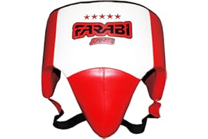 FARABI SPORTS Farabi Boxing Groin Guard Protector Abdominal Pro Series Featured With Back lace closure