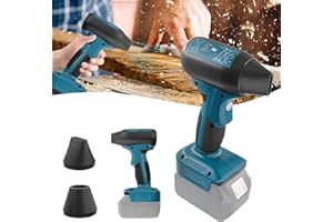 NUOGEDZ Mini Jet Dry Blower Fan for Makita 18V Battery, 130000RPM Cordless Portable Handheld Turbo Jet Fan Blowers for Car, Leaf Blower, Cleaning, Camping, Workshops, Lawns (Battery not Included)