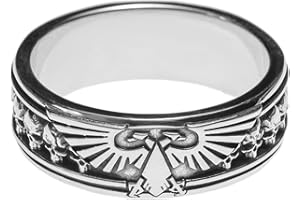 STARFORGED Star Forge compatible Warhammer 40k insignia aquilon [plata esterlina/chapado en oro] 1 pieza