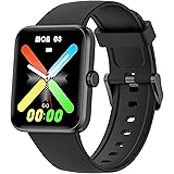 Blackview Smartwatch Uomo Donna,Orologio Fitness 1.52" Smart Watch con Contapassi/Cardiofrequenzimetro/SpO2/Cronometro, 24 Sp