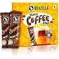Bevzilla 48 Instant Coffee Powder Sachets (Orange) - 96 Grams| Hot & Cold Coffee| Makes 48 Cups| 100% Arabica Coffee| Strong Coffee| Easy To Carry| Best Coffee| Espresso, Latte, Cappuccino