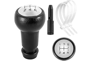 Gohanny Pomello del Cambio per Peugeot 106 107 205 207 301 306 307 308 406 407 508 Pomello Cambio 5 marce per Citroen C2 C3 C4