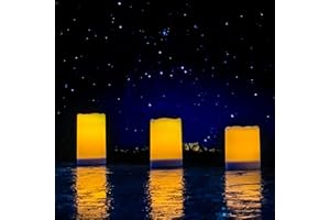 ‎SALIPT salipt Solar Kerzen für Außen, Solar Kerzen Outdoor Wasserdichte LED Kerzen flackernde flamme, solarkerzenlicht draußen Garten Partei Hochzeit Festival Dekoration, Flackern Warmweiß Licht, 3 Stück