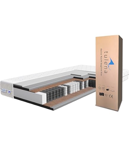 BMM Klassik XXL Koudschuimmatras Met Oeko Tex Certificering Orthopedisch Matras 7 Zones Geproduceerd In Duitsland Hardheidsklasse H3 Stevig Hoogte 12 Cm 80 X 190 Cm 1011678998