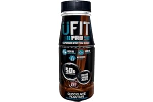 UFIT Protein Shakes, Chocolate, 500ml