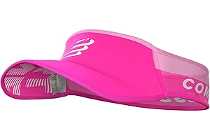 Compressport - Visière Running - Visor Ultralight - Ultra-Légère et Très Ventilée - Fibres à Séchage Rapide