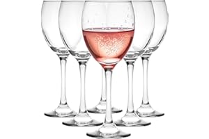 G GLASMARK KROSNO 1992 Glasmark KROSNO 1992 Verre Ensemble De 6 Verres à Vin De 0,3L Pour Vin Rouge Et Vin Blanc Lavable Au Lave Vaisselle Transparent 6 x 300 ml