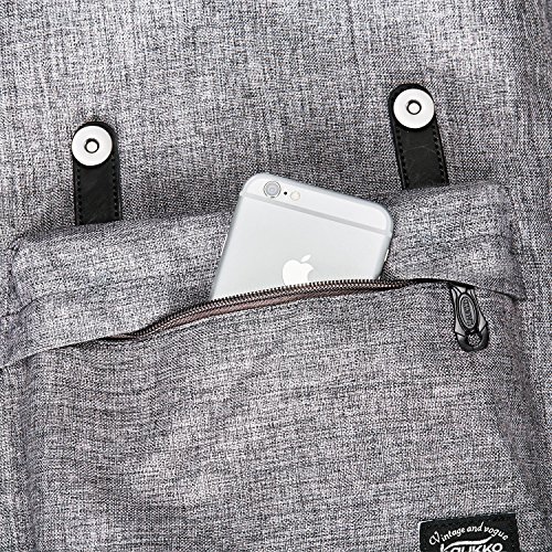 Lässiger Daypacks, KAUKKO 16 Zoll Laptop Outdoor Rucksäcke für 14″ Notebook Schüler Backpacks Schultaschen für Wandern/ Reisen/ Camping - 8