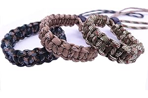 Maveek Camera Wrist Strap Adjustable Braided 550 Paracord/Bracelet Hand Grip Strap for Cameras