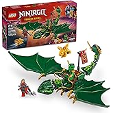 LEGO NINJAGO Lloyd's Green Forest Dragon 2 Minifigure Creative Toy Making Set for Children Ages 71829-6 and Over, Doğ