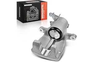 Frankberg Brake Caliper Disc Brake Rear Right Cast Aluminium Compatible with Golf VI 5K1 S.C.I.R.O.C.C.O 137 138 A3 8P1 TT 8J3 Superb II 3T4 E.O.S 1F7 1F8 Replace# 8J0615424B