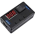 DROK Relay Module DC12V Adjustable Trigger Time Delay Relay Module Programmable Timer Relay With Case
