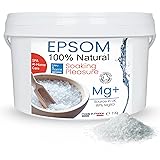 bleu & marine Bretania - Sali da Bagno di Epsom 7kg | Detox Naturale | Rilassante Muscolare | Pedicure Antimicotico | Fertili