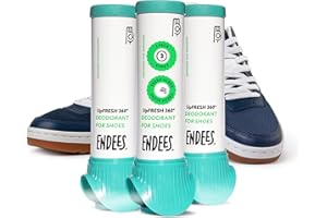 Endees – UpFresh 360° Shoe Deodorant Spray (3x100ml) – Long-Lasting Freshness with Easy 360° Application – Unisex Scent – Neutralising Deoderiser – for Sports, Daily Use, Set of 3