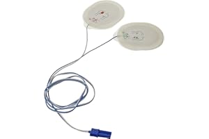 FIAB F7956 Paire d'électrodes de défibrillation à usage unique compatibles avec Schiller - pour adultes