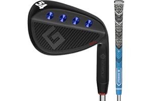 Gowolf Premium Forged Full Face Golf Wedges 50/52/54/56/58/60/69 Degree Individual or Set for Men, Right Hand Gap Wedge Sand Wedge Lob Wedge, Golf Clubs CNC Milled Face for More Spin - Great Golf Gift