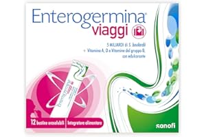 R Sanofi Enterogermina Viaggi Integratore Alimentare 12 Bustine , Stück (1Er Pack)