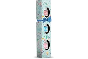‎SNAILS SAFE NAILS Snails 510737, Kinder Nagellack Geschenkset, Mini Meerjungfrau 3x7ml, auf Wasserbasis, abwaschbar, unbedenklich, vegan