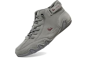 GENERISCH Alpaca Barfuss Schuhe, Alpaca - Ergonomischer, Wasserdichter & Schmerzlindernder Leder-Barfußschuh, Ldeck Herren Schuhes, Bergxperten Schuhe (EU 34-50)