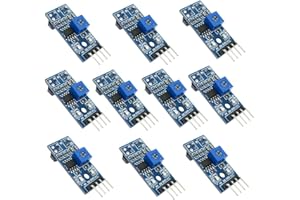 DUTTY TCRT5000 Infrared Reflective Sensor IR Photoelectric Switch Barrier Line Obstacle Avoidance Module Tracing Sensor Tracing Module for Smart Car Robot 10pcs